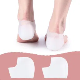 sketware Invisible Height Increase Silicone Insole Heel Lift Insole Invisible Foot Heel Support image 5