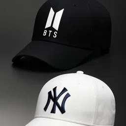 Solid, Self Design, Embroidered Sports/Regular Cap-image-8