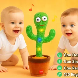 piyush Dancing Cactus Toy with Rhythm-Based Movements-picture-29