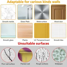 zulaxy Adhesive Screw Nail Hooks Hooks for Wall Without Drilling Heavy Duty Strong Hook 10 image 5