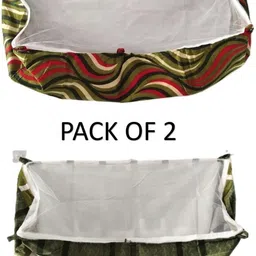 dharti mart Born Baby Khoya Cradle Cloth, Baby zoli with Mosquito net, Pure Cotton Material-picture-44