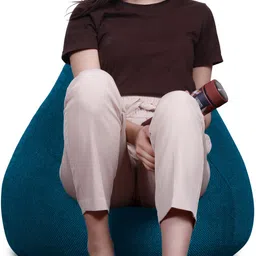 trendbuzz XL Tear Drop Bean Bag Cover (Without Beans) image 4