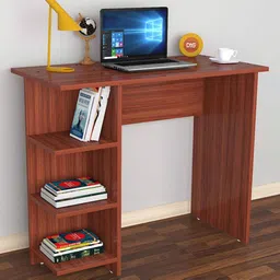 das Stefan Writing Table in Classic Walnut Finish image 4