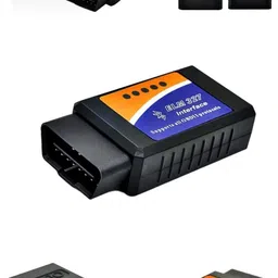 dlkw Fast BT OBD2 Car Scanner in Black with Free Continuity Tester OBD Reader image 4