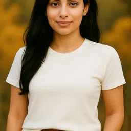 attiirea Women Graphic Print Round Neck Polyester White T-Shirt-picture-10