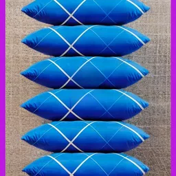 urmila creation Microfibre Sleeping Pillow Pack of 6 Solid LUXURY image 1