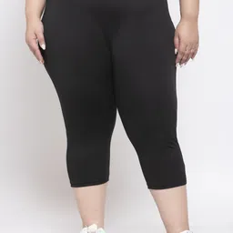 pluss Women Black Capri-picture-10