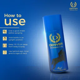 denver Sporting Club Goal Body Deo Deodorant Spray - For Men image 5