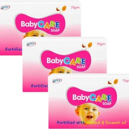 zee drugs Baby Care Soap – Pack of 3 (75g Each) – Fortified with Almond & Coconut Oil-picture-22