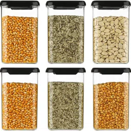 quick india mart Plastic Grocery Container - 1100 ml-picture-40