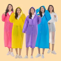 paryag Solid Women Raincoat-picture-13