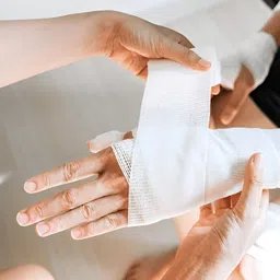 easyaid Absorbent Gauze Roll Non-Sterile Medical Bandage Gauze Medical Dressing image 4