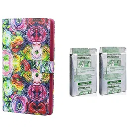 FUJIFILM Instax Mini 10X2 Instant Film With 96-Sheets Album (Classic Flower) Film Roll image 5