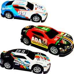 kc fast 6 Racing Pull Back Metal car Toy for Kids Fun Play Game image 4