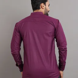 sopani Men Solid Pure Cotton Straight Kurta image 2