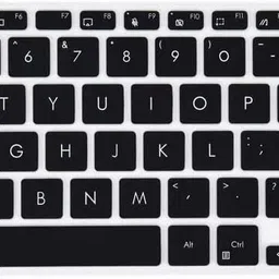 Saco Black,Silicone Keyboard Cover Skin for Vivobook Pro K571GT 15.6 Inch, ASUS Vivobook Pro 15 M3500 K3500 M6500, Vivobook Pro 16X M7600 N7600 16" Laptop Keyboard Skin-image-83