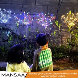 mansaa 120 LEDs 0.07 m Multicolor Flickering, Steady Flower Rice Lights image 5