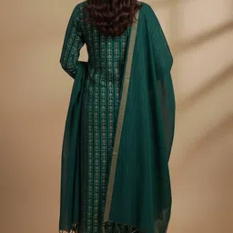 edeltraud collection Women Cotton Blend Kurti Pant Dupatta Set image 2