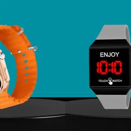 skiviei Digital Watch Ultra Orange Edition with Bright LED Display Digital Watch - For Boys & Girls F-TM618_LCTH-TM631-picture-38