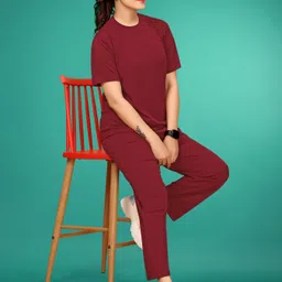 houseofcommon Solid Women Track Suit-picture-13