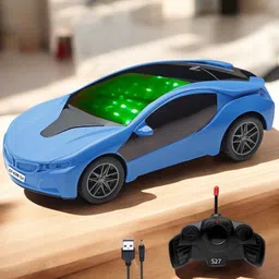 mahi zone Rechargeable High Speed Remote Control Famous Car & 3D LED Light For Kids_M586-picture-17