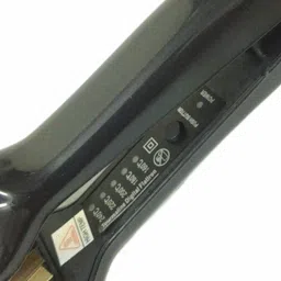 VNG SALOON 65 WATTS INSTANT HEAT CRIMPING IRON INCORPORATING IONIC & OZONIC TECHNOLOGY(Black) Hair Styler image 3