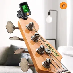 amg music Guitar Tuner Digital LCD Guitar Bass Violin Ukulele Clip On Automatic Chromatic Tuner Automatic Digital Tuner image 4