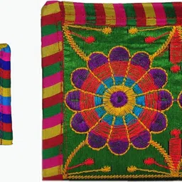 sunesh creation Casual, Party Green, Green Clutch-picture-39