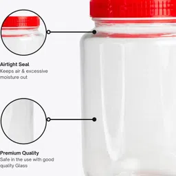 glassbunny Glass Grocery Container - 1500 ml image 2