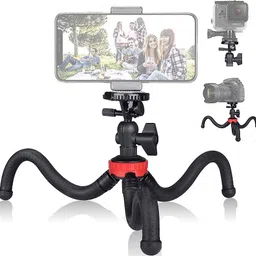 SURYAKUSH Flexible Octopus Tripod Phone DSLR Camera Vlog 2in1 Design Selfie Stick tripod Monopod Kit, Tripod Kit, Tripod Ball Head-picture-28