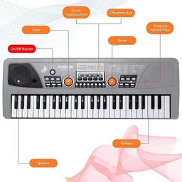 bsn Electronic Keyboard with Microphone for Kids image 4