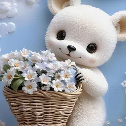 chhogli Microfiber Double Flat 400 TC Cartoon Bedsheet image 4