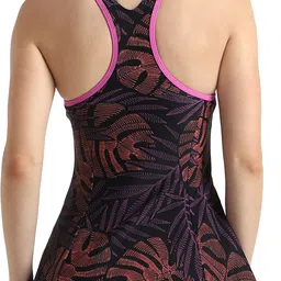 speedo Printed Women Multicolor Swimsuit image 3
