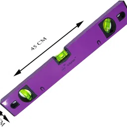 q8 twinkle 18 Inch water level Indicator aluminium scale Magnetic Carpenter's Level- Home Renovation Tool Magnetic Carpenter's Level image 4