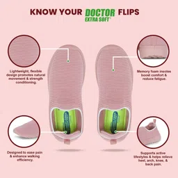 doctor extra soft Memory Foam Walking,Gym,Training,Running,Flexible,Comfortable Shoes D-1004 Walking Shoes For Women image 3