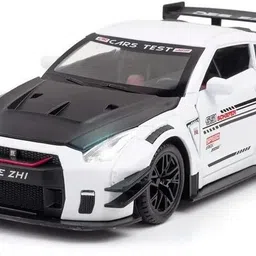 navrangifashion Navrangi 1:24 Scale Nissan GTR R35 Metal Alloy Die-Cast Pull Back Openable Doors-picture-31