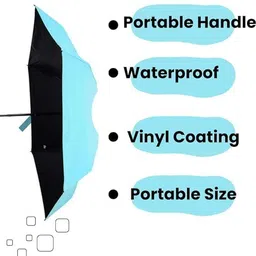 mukhi Capsule Umbrella For Rain Windproof & Sun Protection Features For Men,Women,Kids Umbrella image 5