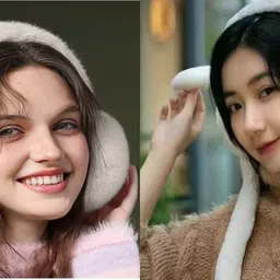 ntr Cozy Winter Earmuffs | Soft & Warm Ear Protectors for Men, Women & Kids Ear Muff image 1