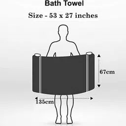 homestic by kuber industries Cotton 400 GSM Bath Towel image 4