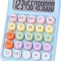 justakeit 12 Digit Calculator, Big Buttons Easy to Press,Colorful Candy Calculator Creative Colorful Calculator Basic Calculator Basic Calculator-picture-14