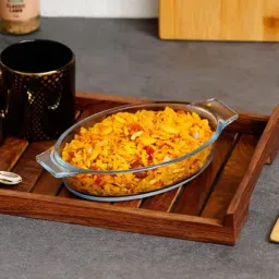 femora Elegant Borosilicate Glass Baking Dish image 1