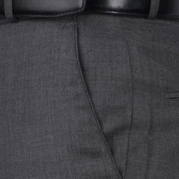 mchenry Men Regular Fit Grey Viscose Rayon Trousers image 5