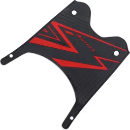 haran Floormat | Footmat for Honda Activa 6g H Smart (Blk/Red) Honda Activa 6G Two Wheeler Mat image 2