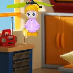 online hub Flying Doll with LED Lights & Hand Sensor | Rechargeable for Kids | Easy to Use image 4