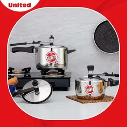 United 3 Litre Pressure Cooker with 5 year Warranty 3 L Pressure Cooker image 5