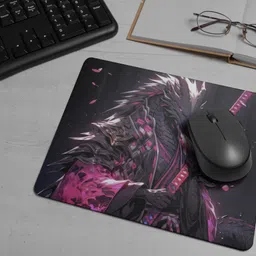 ARTOLIC Great samurai Mouse Pad for Office & Gaming Non-Slip Rubber Base 9x7.5 Non Slip Base Mousepad image 3