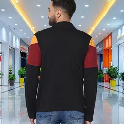metronaut Men Full Sleeve Multicolor Shrug image 2