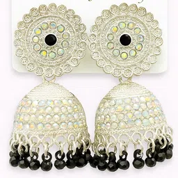 morbi Silver Weddin Sterling Silver Jhumki Earring-picture-38