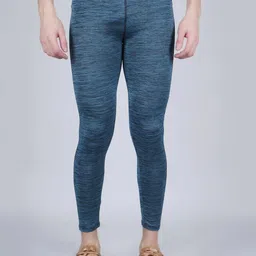 ninq Solid Men Dark Blue Tights-picture-31