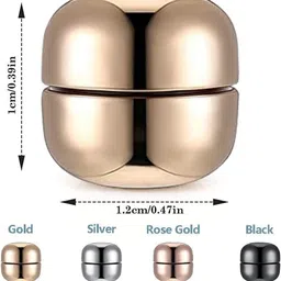 Yancorp Pairs Elegant Magnetic Hijab Pins Brooch image 2